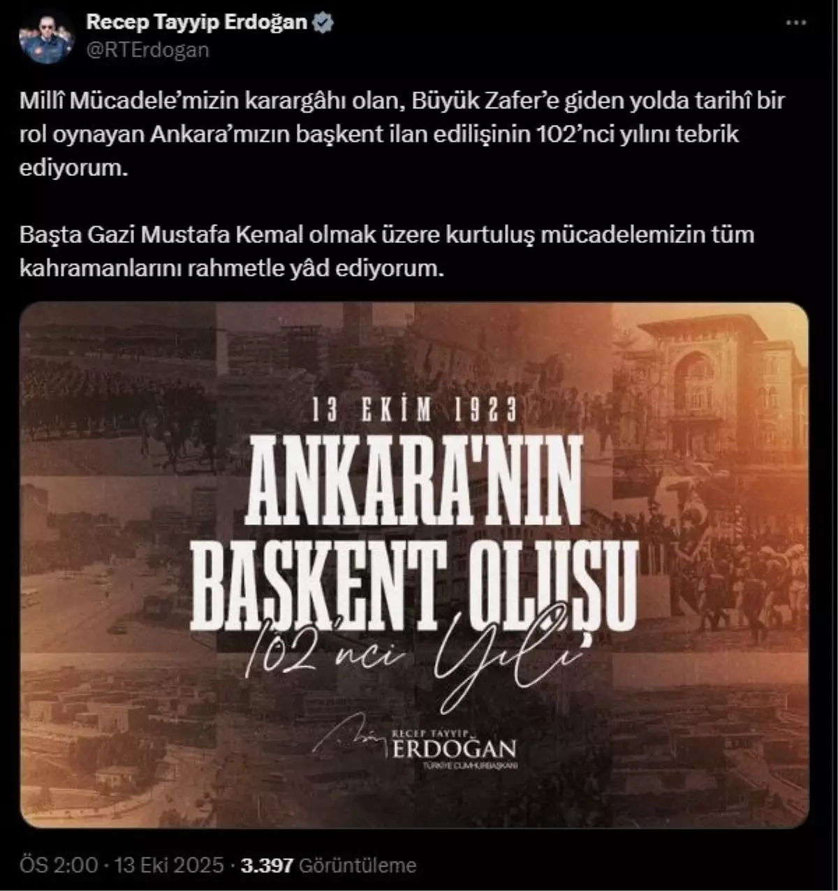 cumhurbaskani erdogan ankaranin baskent ilan edilisinin 102 yilini kutladi sXJxwGRz.jpg