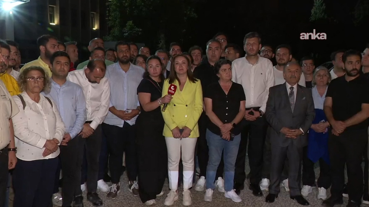 Belediye baskani guner tutuklandi chpden ankara adliyesi onunde aciklama hLsQp8rO